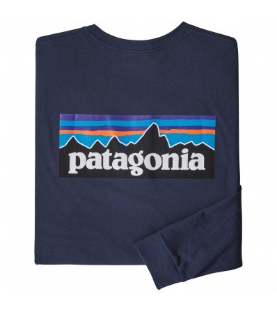 Блуза Patagonia Long-Sleeved P-6 Logo Responsibili-Tee M's