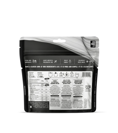 Пиле с ориз и пет вида подправки LYO Five Spice Chicken & Rice 370g