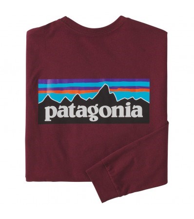 Блуза Patagonia Long-Sleeved P-6 Logo Responsibili-Tee M's